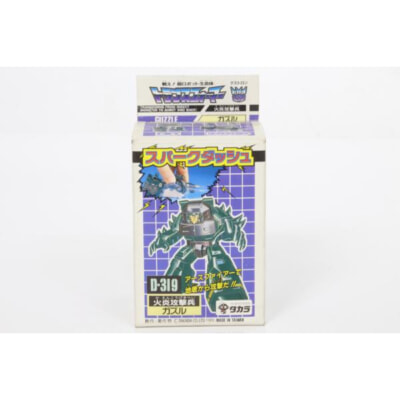 タカラ 戦え！超ロボット生命体トランスフォーマー スパークダッシュ D-319 火炎攻撃兵 ガズル G1の買取り品の画像
