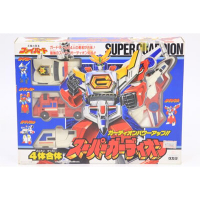TAKARA 4体合体 スーパーガーディオン 太陽の勇者ファイバードの買取り品の画像