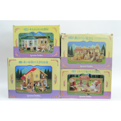 エポック シルバニアファミリー 赤い屋根の大きなお家の買取り品の画像