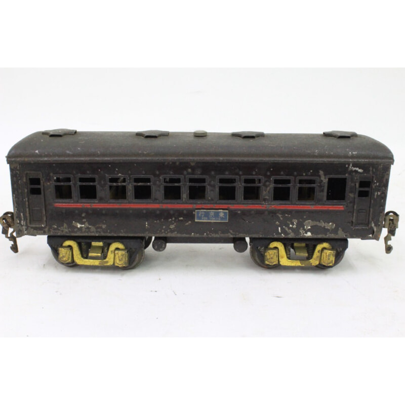 Oゲージ 東京行き 客車 鉄道模型の画像1