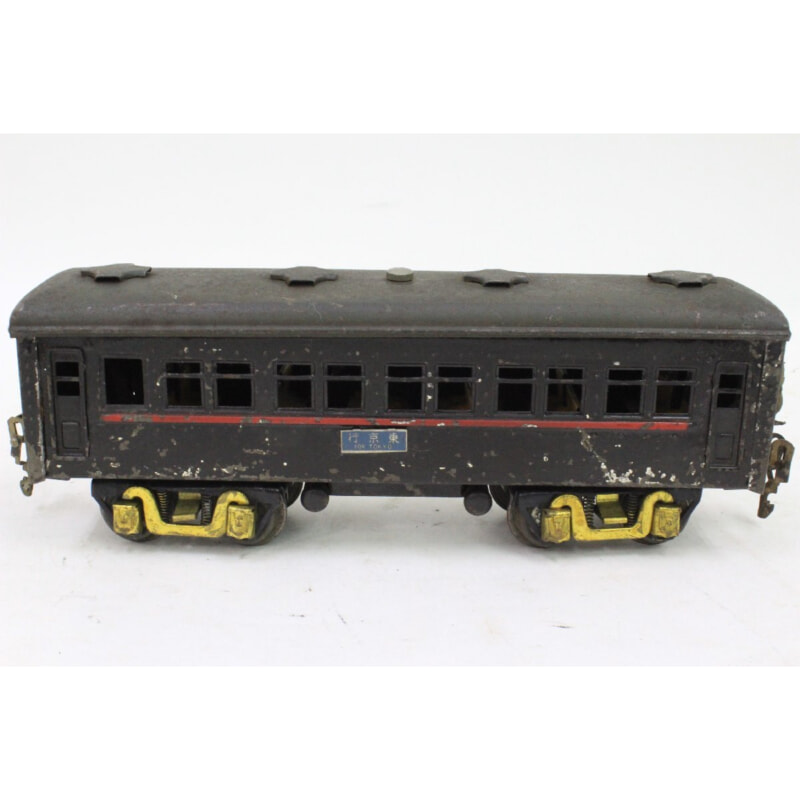 Oゲージ 東京行き 客車 鉄道模型の画像1