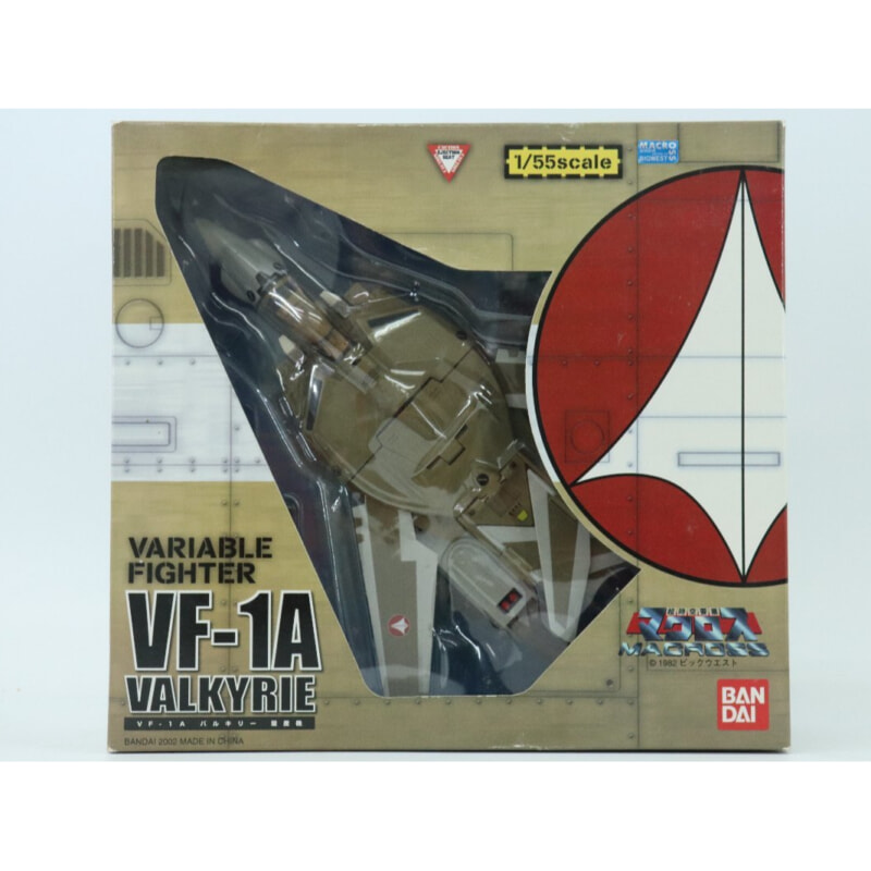 BANDAI 超時空要塞マクロス VF-1A VALKYRIE FIGHTER 1/55 バルキリー量産機の画像1
