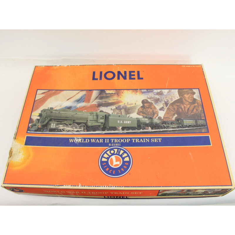 LIONEL WORLD WAR Ⅱ TROOP TRAIN SET Ｏゲージの画像1