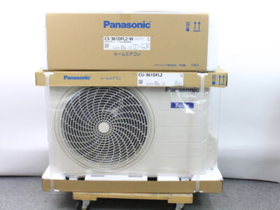Panasonic パナソニック 3.6kW ルームエアコン  CS-361DFL2-Wの買取り品の画像