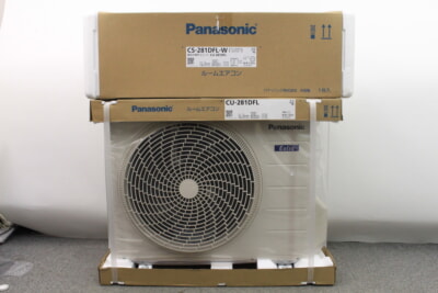Panasonic パナソニック 2.8kW ルームエアコン CS-281DFL-Wの買取り品の画像