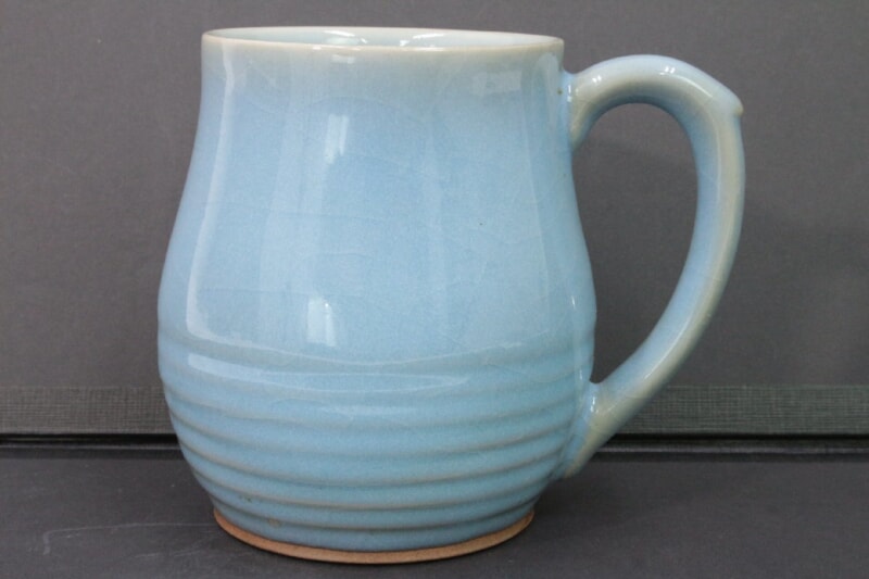 宋代六古窯 鈞窯 天藍釉 酒杯 【キリンビアマグコレクション】