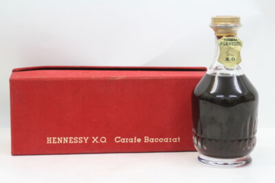 Hennessy ヘネシー XO カラフェ バカラボトルの買取り品の画像