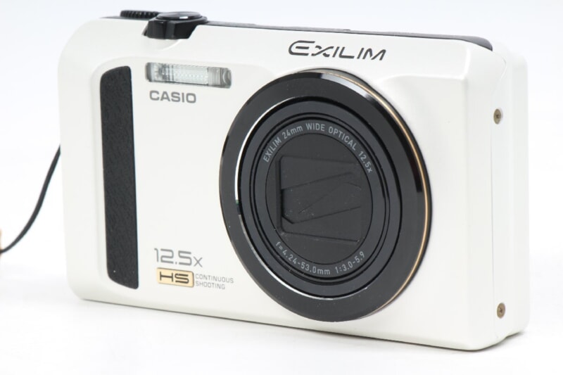 CASIO  EXILIM [EX-ZR100] ホワイト デジタルカメラ/コンデジの画像1