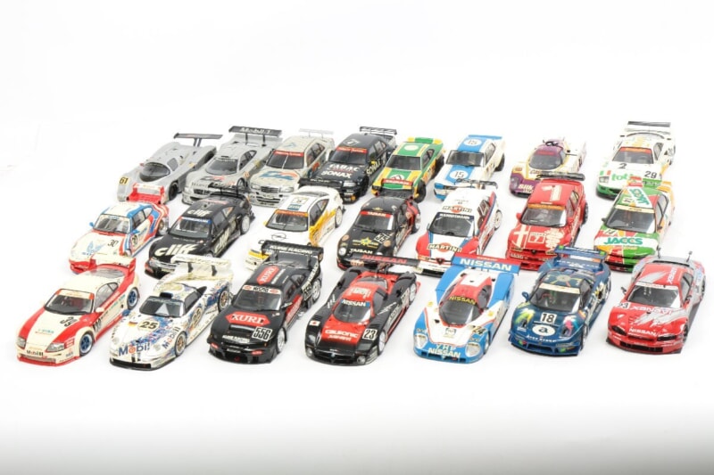 【塗装済みあり】  1/20 スケール レーシングカー プラモデル 完成品の画像1