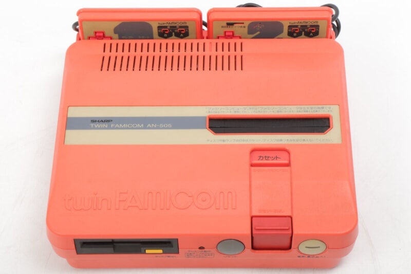 SHARP  ツインファミコン [AN-505-RD] ファミリーコンピューター ディスクシステムの画像1