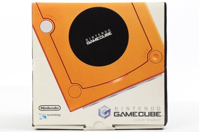 Nintendo  ゲームキューブ本体・コントローラー オレンジ 動作品の画像1