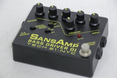 TECH21  SANS AMP Bass Driver ベース用プリアンプ