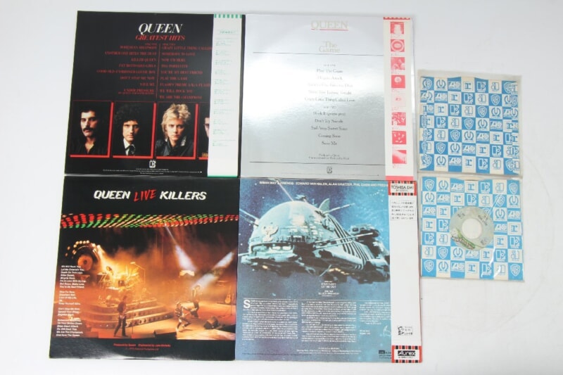 QUEEN  The Game/ライヴ・キラーズ(カラー盤)/無敵艦隊スターフリート(ブライアンメイ＆フレンズ)など レコードLP/EPの画像1