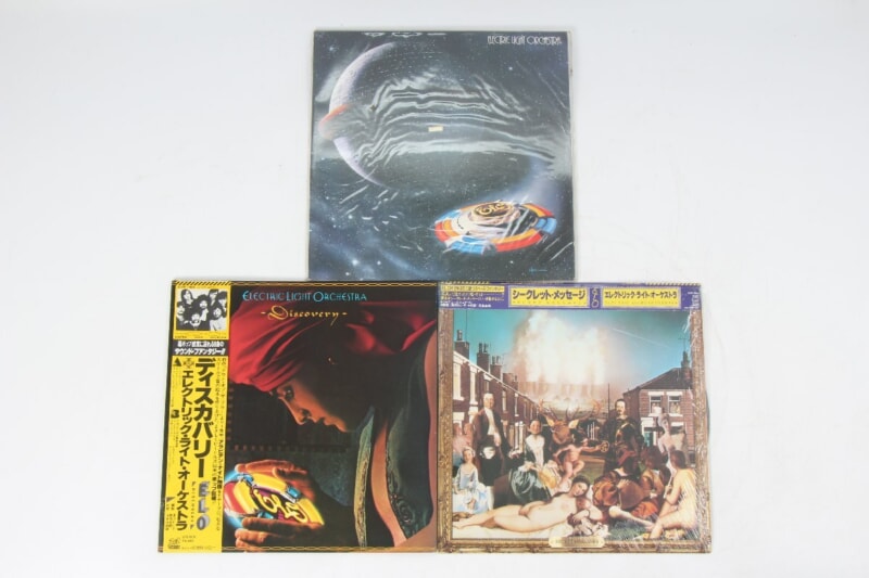 ELO ディスカバリー・シークレットメッセージ・タイム レコードLP エレクトリックライトオーケストラの画像1