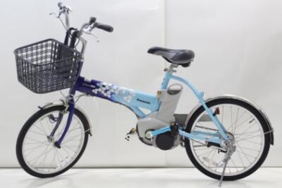 Panasonic パナソニック カジュアル ViVi スペシャル BE-EPCD03 20インチ 電動自転車 ブルーの買取り品の画像